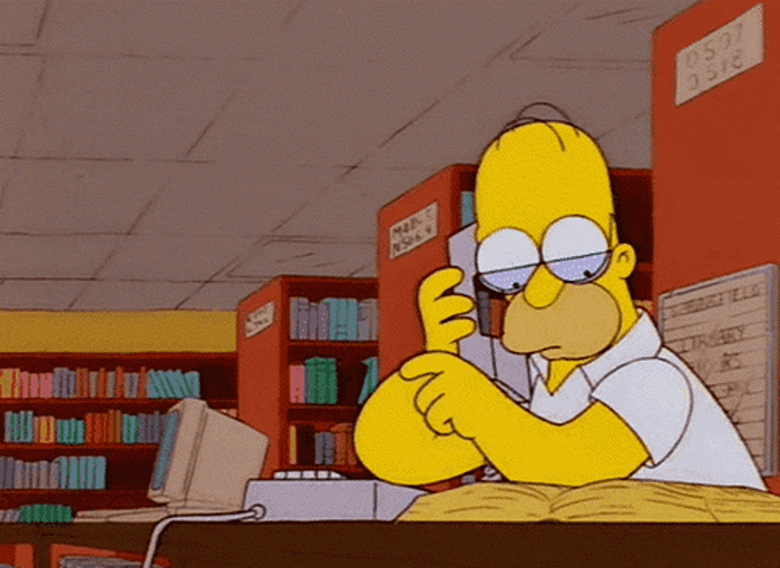 Homer Simpson telefonuje