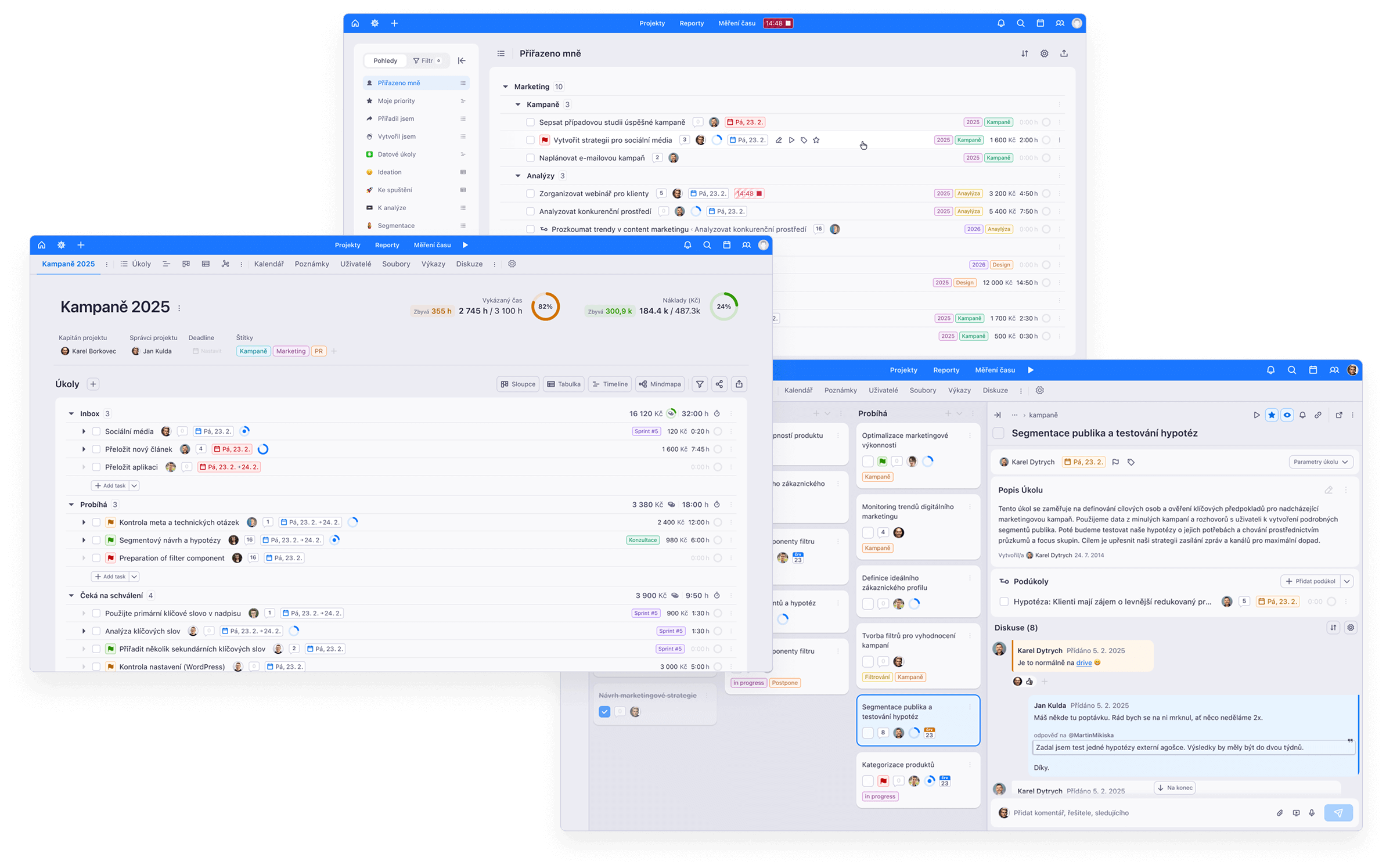 Ukázky nových Freelo funkcí z&nbsp;roku 2025