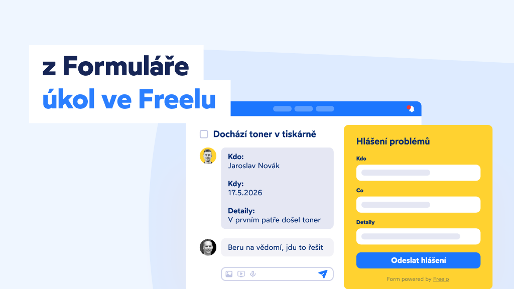 Novinka! Formuláře, které z odpovědí rovnou vytvoří úkoly